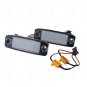 2x LED License Number Plate Lights Number Frame Lamp For Hyundai Sonata 2010-15