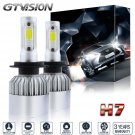 2X H7 LED Headlight Conversion Kit Motorcycle 1400W 210000LM 6K Xenon White Bulb