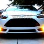 2x 7443 7515 T20 92SMD Amber Daytime Running Light High Power LED Projector Blub