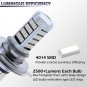 2 92SMD H4 9003 Red LED Fog Light Bulb Daytime Running Light Replace Halogen HID