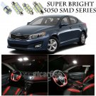 5050 SMD White LED Interior Lights Package Kit For 2011-2015 Kia Optima 11pcs