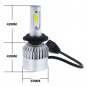 1 Pair H7 1400W 210000LM COB LED Headlight Conversion Bulb 6500K HID White Lamps