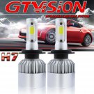 H7 210000LM 1400W LED Headlight Conversion Kit Lamp Bulbs 6000K HID Xenon White