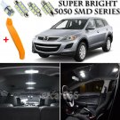12 x Xenon White Interior LED Lights Kit + TOOL For 2007 - 2012 Mazda CX-9 CX9