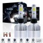 H1 LED Headlight Bulb 1400W 210000LM Pair COB 6000K Brihgt Xenon White Light Kit