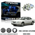 12x Pure Blue LED Lights Interior Package Kit For 1998 1999-2002 Mazda Millenia