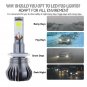 2x Super Bright 881 889 3000K Amber Yellow LED Fog Light Bulbs Kit w/ Flash Mode
