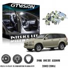 6Pcs Bright Super White Interior LED Light Package Kit For 2002-2004 Isuzu Axiom