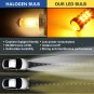 2X 30SMD H11 H8 3000K Amber Gold Yellow 3030 LED Fog Light Daytime Running Bulbs