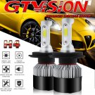 H4 9003 LED Bulb HID White Hi-Lo Beam Headlight 6000K White High Power COB Chips