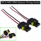 Universal 9005 9006 Adapter Wiring Harness Socket Wire For Headlights Fog Lights