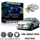7Pcs Blue LED Interior Lights Package Kit For Dodge Neon SRT4 Premium 2003-2005
