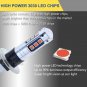 2x H1 15SMD Projector LED Fog Light Bulbs Driving Lamp DRL Ultra Red High Power
