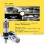 2x H1 15SMD Projector LED Fog Light Bulbs Driving Lamp DRL Ultra Red High Power