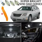 12x Xenon White Interior LED Lights Kit + TOOL For 2004-2008 Chrysler Pacifica
