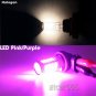 2x 92SMD H4 Car LED Fog Light Bulbs Pink Purple Daytime Running Light High Power