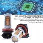 2x 92-4014-SMD Amber Yellow H11 H8 H9 LED Projector Fog Light Driving Lamp Bulbs