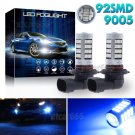 2Pcs High Power 92SMD 9005 HB3 92SMD LED Projector Foglight Driving Light Bulbs
