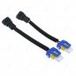 2x 9006/HB4 Car Headlights Wiring Extention Adaptors Connectors Harness Decoder