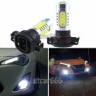 2X Bright White High Power LED Driving Light Fog Light Bulbs 5202 5201 H16 PS24