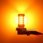 2x 92SMD H8 H11 H9 Fog Light Amber Yellow LED Projector Driving Bulbs High Power