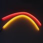 Red Amber 45cm Switchback Car Flexible LED Strip Lights DRL Flowing Turn Signal