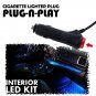 LED Car LED Strip Light RGB Music Car Interior Light Wireless APP Sound Control