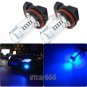 2Pcs H11 H9 H8 COB Fog Light Daytime Running Light Upgrade LED Projector Bulbs