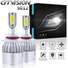 9012 COB LED Headlight Bulb For 2017-2018 Toyota Corolla iM RAV4 High Low Beam