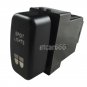 SPOT LIGHTS ON-OFF Blue LED Push Switch For Mitsubishi Pajero Triton Galant 12V