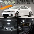 8 x Xenon White Interior LED Lights Kit + TOOL For 2001 - 2005 Honda Civic