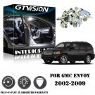 11Pcs Super White LED Light Interior Package Kit For GMC Envoy Canbus 2002-2009
