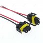 2Pcs H11 H8 Female Adapter Wiring Harness Sockets Wire For Headlights Fog Light