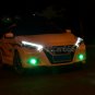 2pcs Green 5202 H16 Car Driving Fog Lights Daytime Running Lights COB LED Bulbs