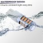 2x Amber Yellow 7443 T20 7440 92-4014SMD For Daytime Running Light DRL LED Bulbs