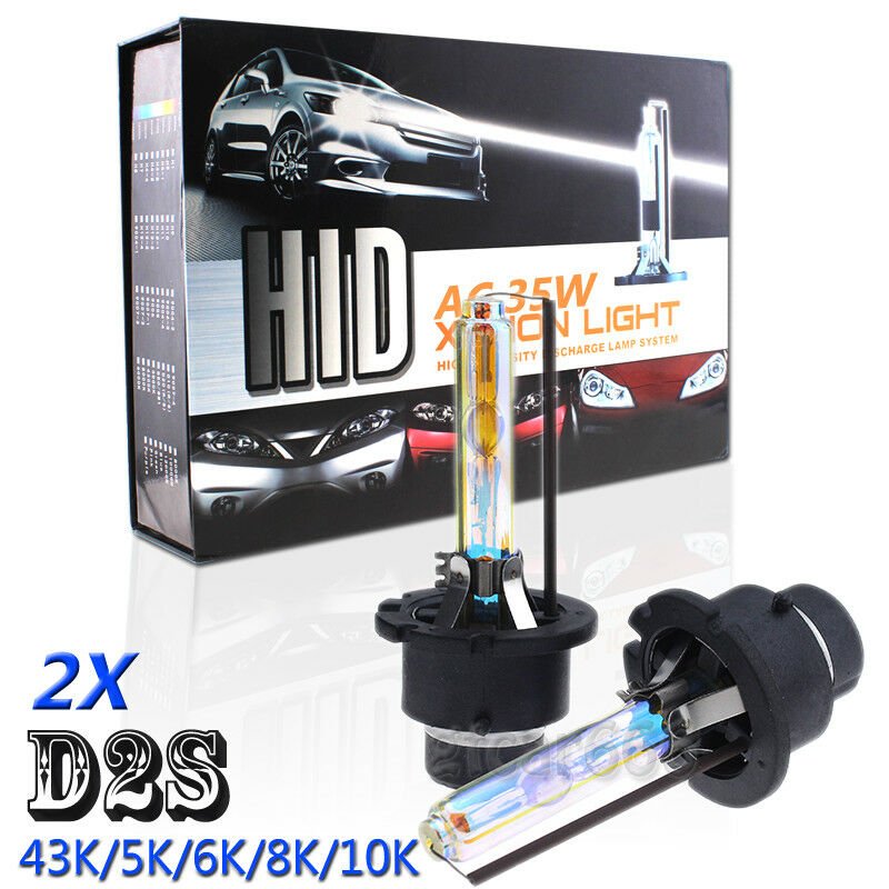 35W D2S Xenon HID Headlight High Low Beam Light Bulbs For Audi 43K 5K 6K 8K 10K