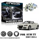 10Pcs Bright White LED Interior Lights Package Kit For AUDI TT MK2 8J 2007-2014