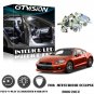 10x Bright White LED Light Interior Package Kit For 2006-2012 Mitsubishi Eclipse