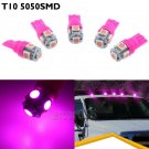 5x Roof Cab Marker Light T10 5-5050-SMD Pink-purple LED bulbs for 1980-2016 Ford