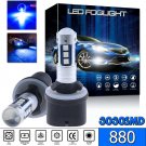 2x 880 899 High Power 15-3030SMD 10000K Ultra Blue LED Projector Fog Light Bulbs