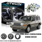 Bright Super White LED Lights Interior Package Kit For 2006-2010 Jeep Commander