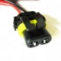 2Pcs DC 12V H8 H9 H11 880 881 Light Bulb Wire Harness Socket Extension Adaptor