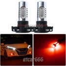 2pcs High Power Red H16 5202 COB LED Fog DRL Driving Daytime Light Replace Bulbs