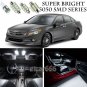 5050 SMD White LED Interior Lights Package Kit For 2003-2012 Honda Accord 14pcs