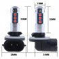 2X 881 Bright Red 15-3030SMD LED Fog Light Driving DRL Bulb 886 889 High Power