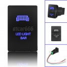 12V 3A Push Switch Blue LED For Toyota 4Runner Tacoma 100 series LED LIGHT BAR