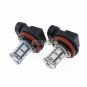 2pcs LED Fog Light Bulbs H11 H8 H9 13-SMD 10000K Deep Blue - DRL Driving Lamp