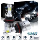 HB5 9007 Dual Beam 1400W 210000LM LED Headlight Conversion Bulbs Kit White 6000K