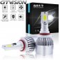 9012 LED Headlight Bulb Conversion Kit High Low Beam 1300W 195000LM Xenon White