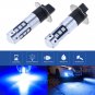 2X 15SMD H3 Projector LED Fog Driving Light Bulb Ultra Blue Daytime Running Lamp